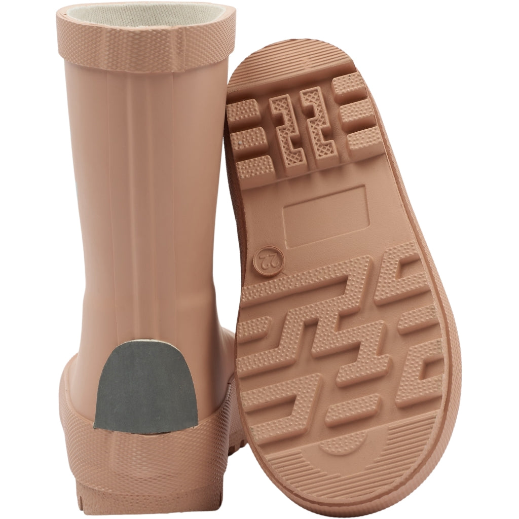 Mikk-Line Gummistøvler Ensfarvet Rubber Boots Cafe Creme