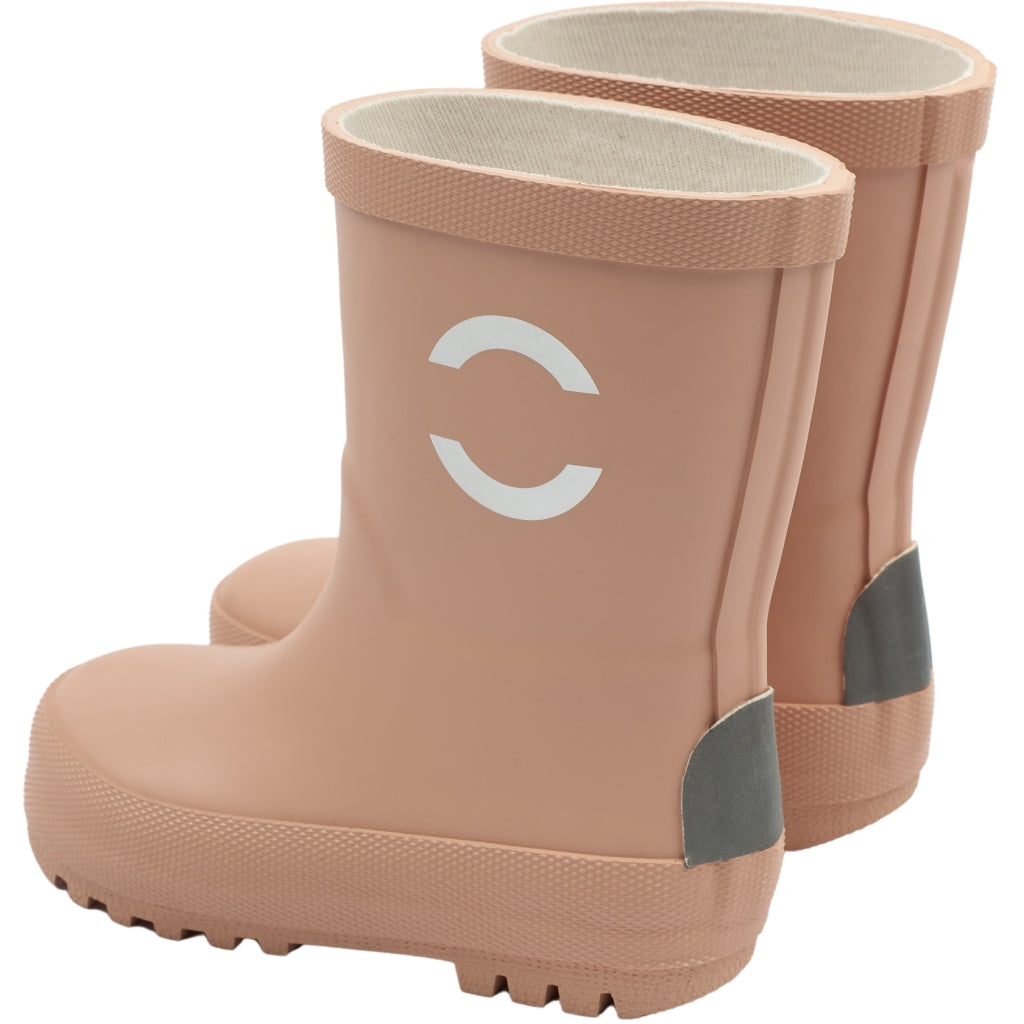 Mikk-Line Gummistøvler Ensfarvet Rubber Boots Cafe Creme