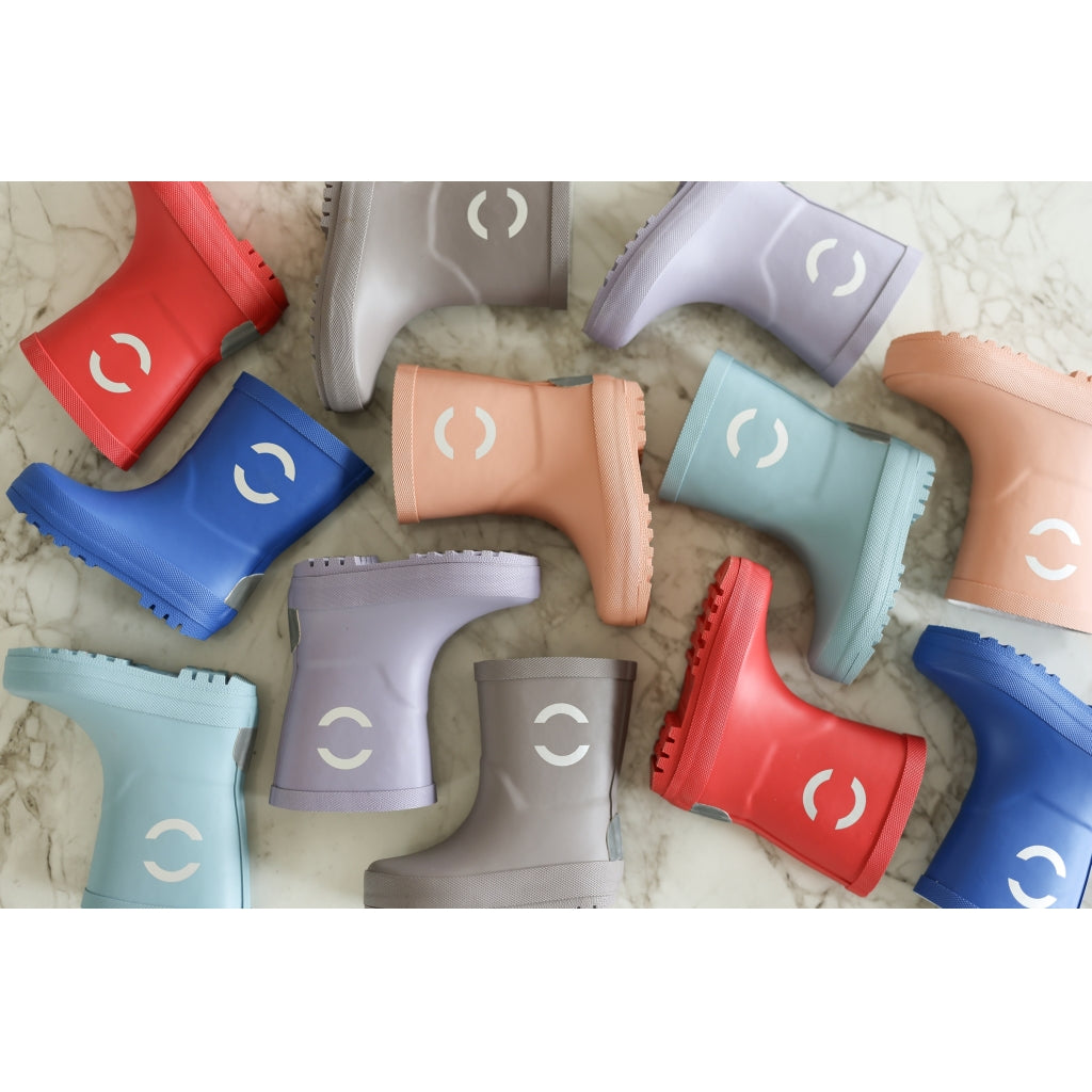 Mikk-Line Gummistøvler Ensfarvet Rubber Boots Cafe Creme