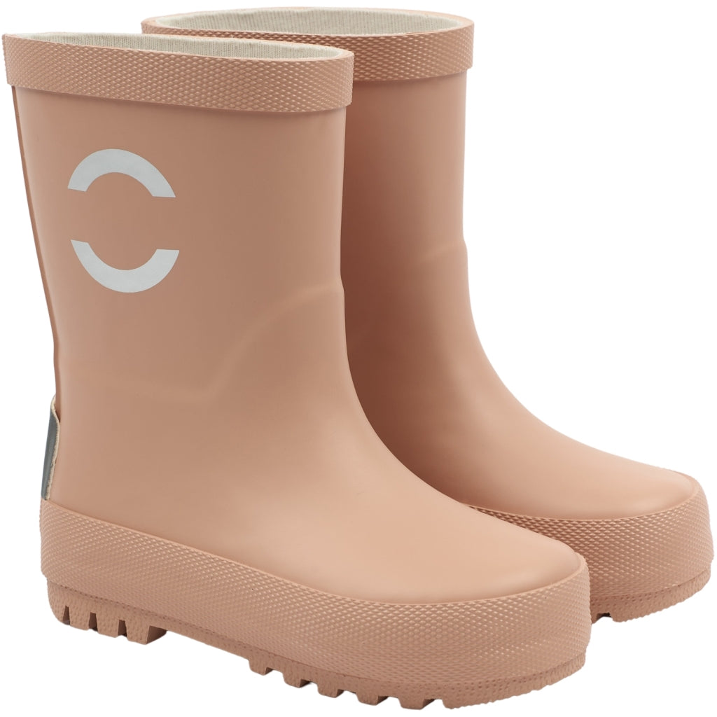 Mikk-Line Gummistøvler Ensfarvet Rubber Boots Cafe Creme