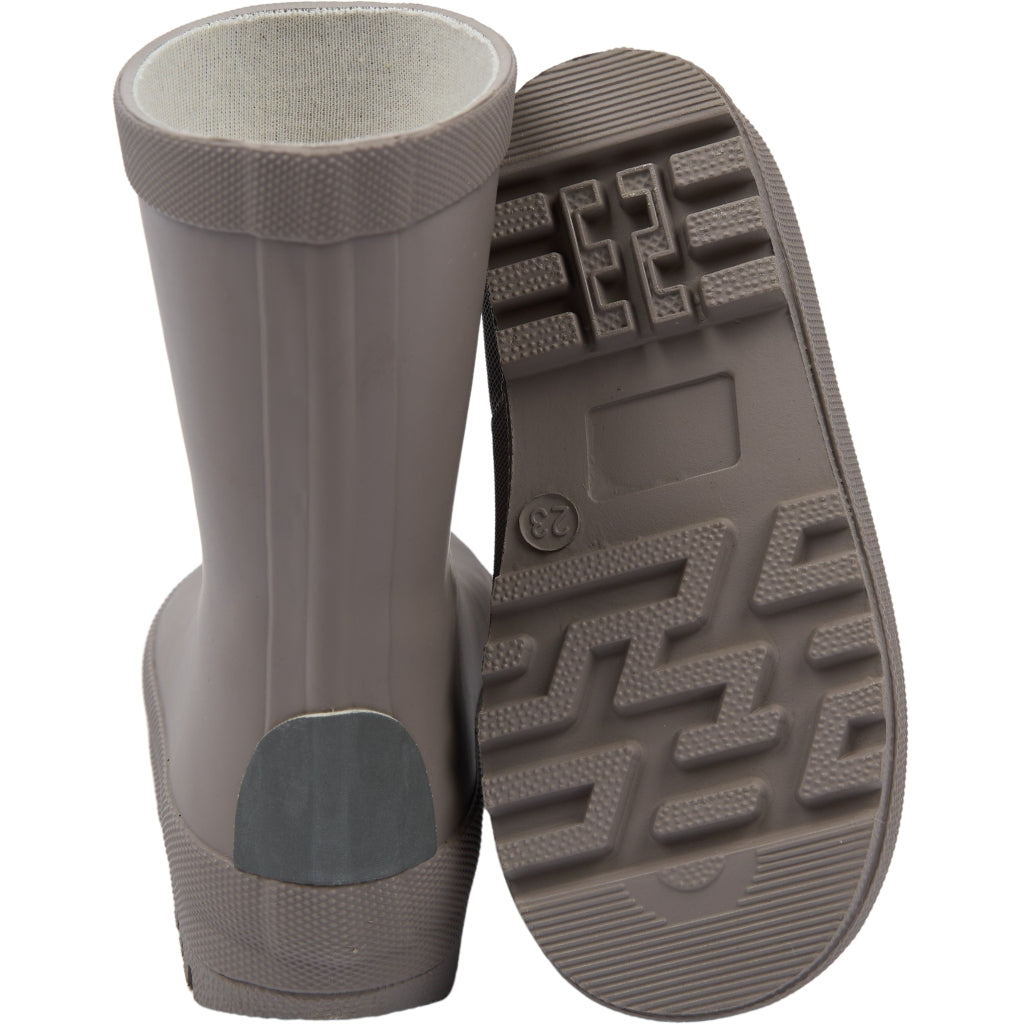 Mikk-Line Gummistøvler Ensfarvet Rubber Boots Cinder