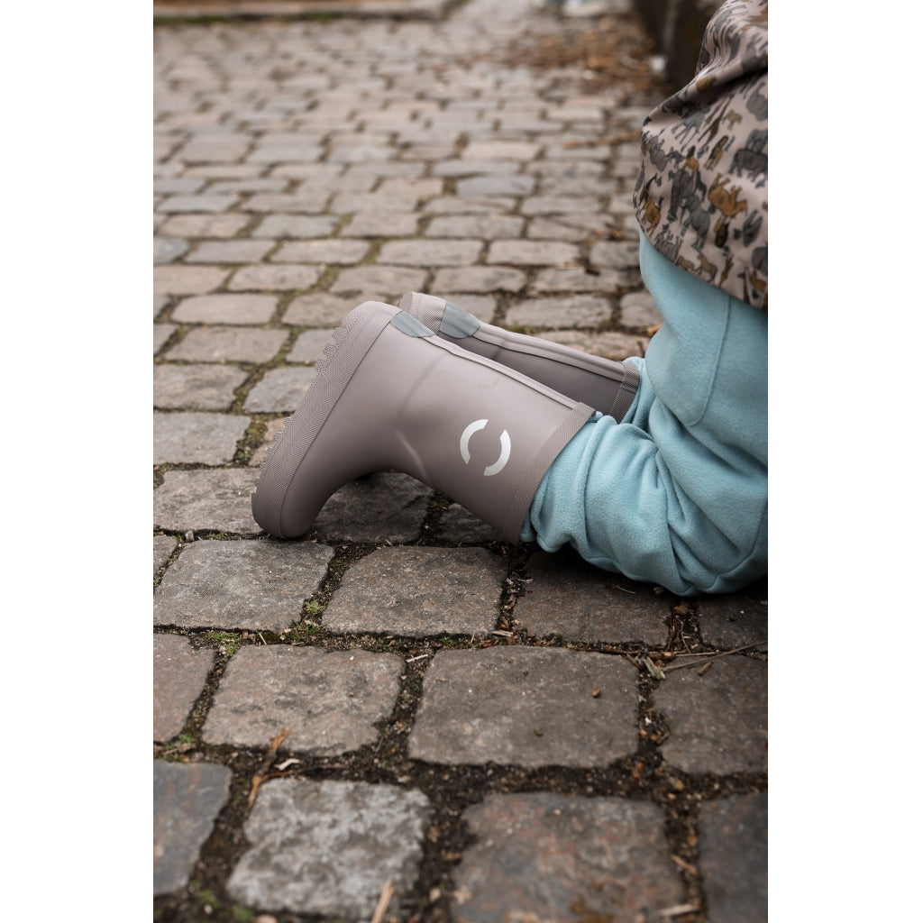 Mikk-Line Gummistøvler Ensfarvet Rubber Boots Cinder