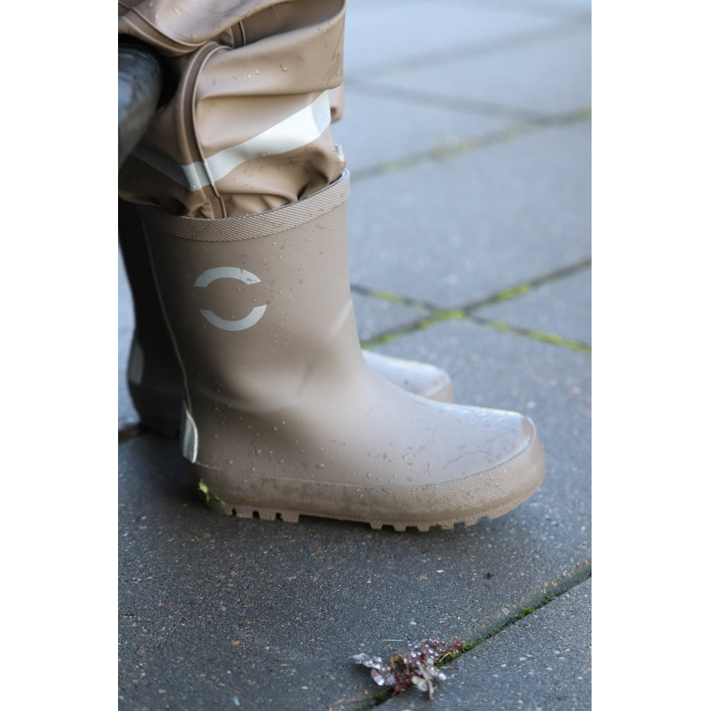 Mikk-Line Gummistøvler Ensfarvet Rubber Boots Cinder