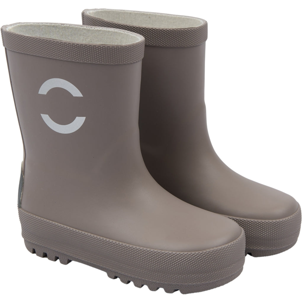 Mikk-Line Gummistøvler Ensfarvet Rubber Boots Cinder