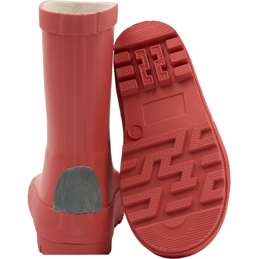 Mikk-Line Gummistøvler Ensfarvet Rubber Boots Cranberry