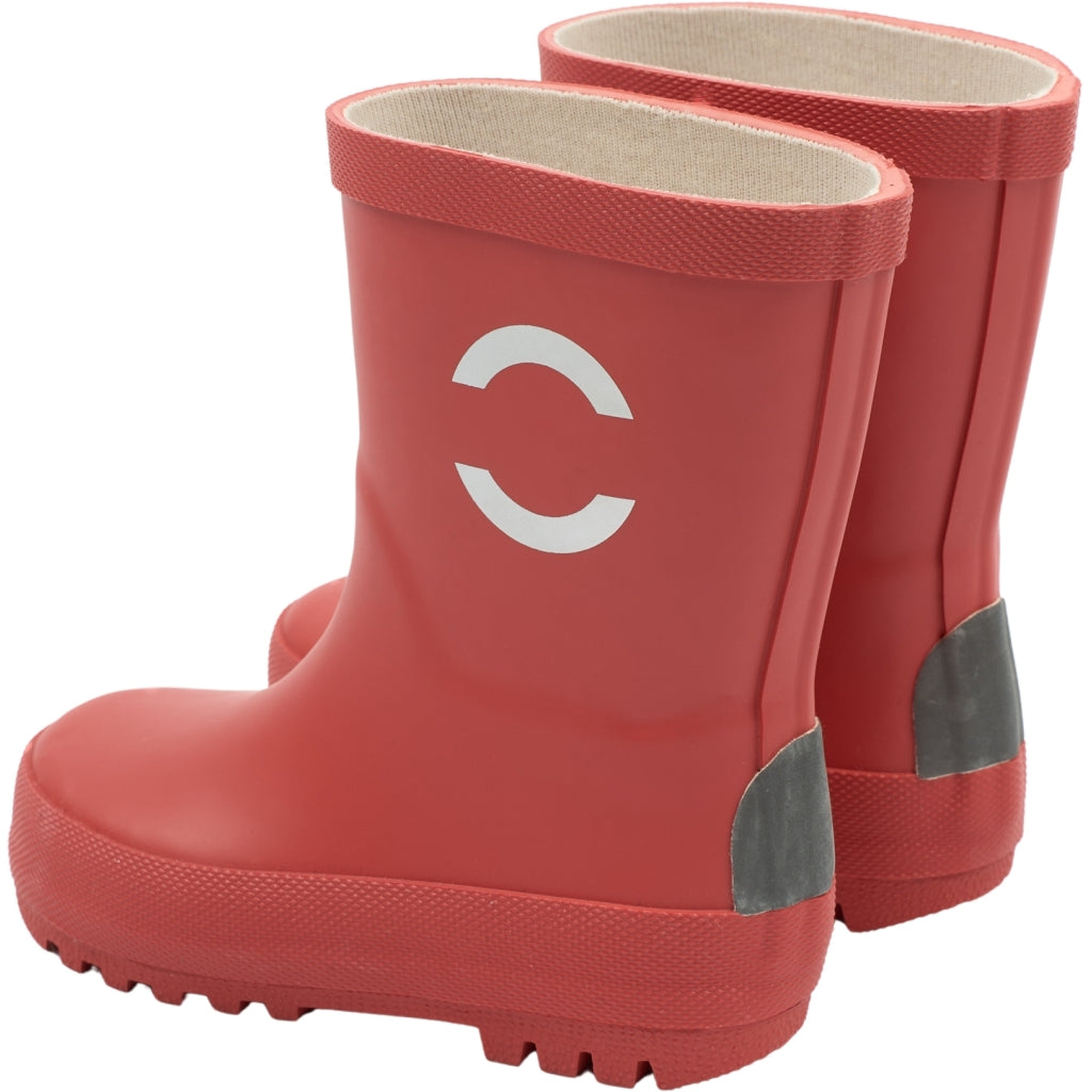 Mikk-Line Gummistøvler Ensfarvet Rubber Boots Cranberry