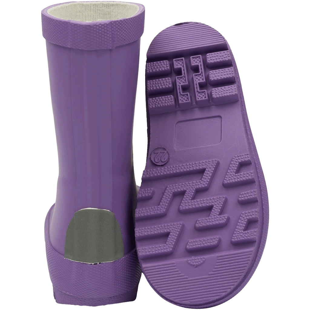 Mikk-Line Gummistøvler Ensfarvet Rubber Boots Deep Lavender