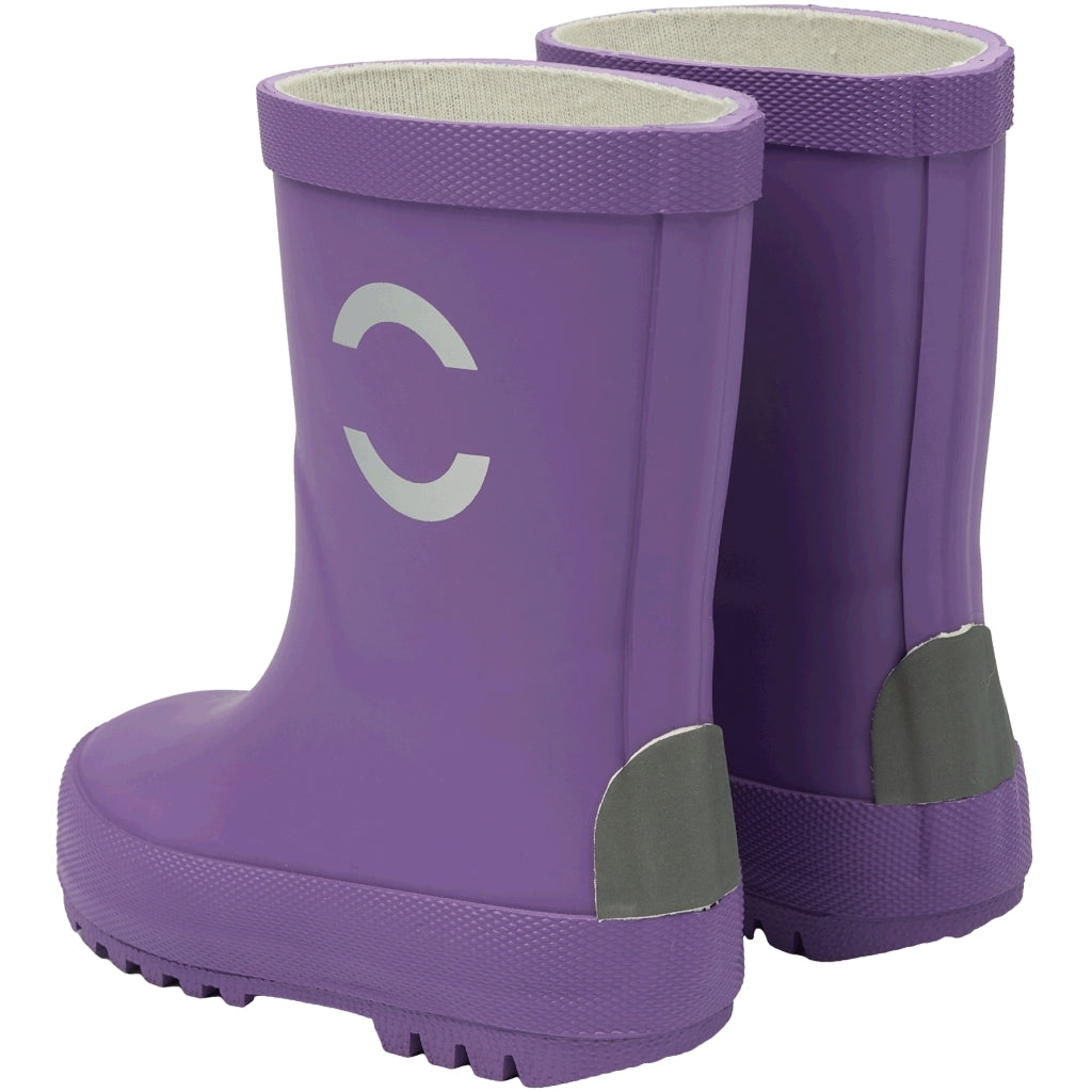 Mikk-Line Gummistøvler Ensfarvet Rubber Boots Deep Lavender