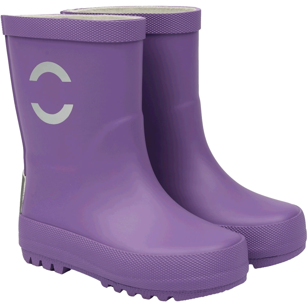 Mikk-Line Gummistøvler Ensfarvet Rubber Boots Deep Lavender