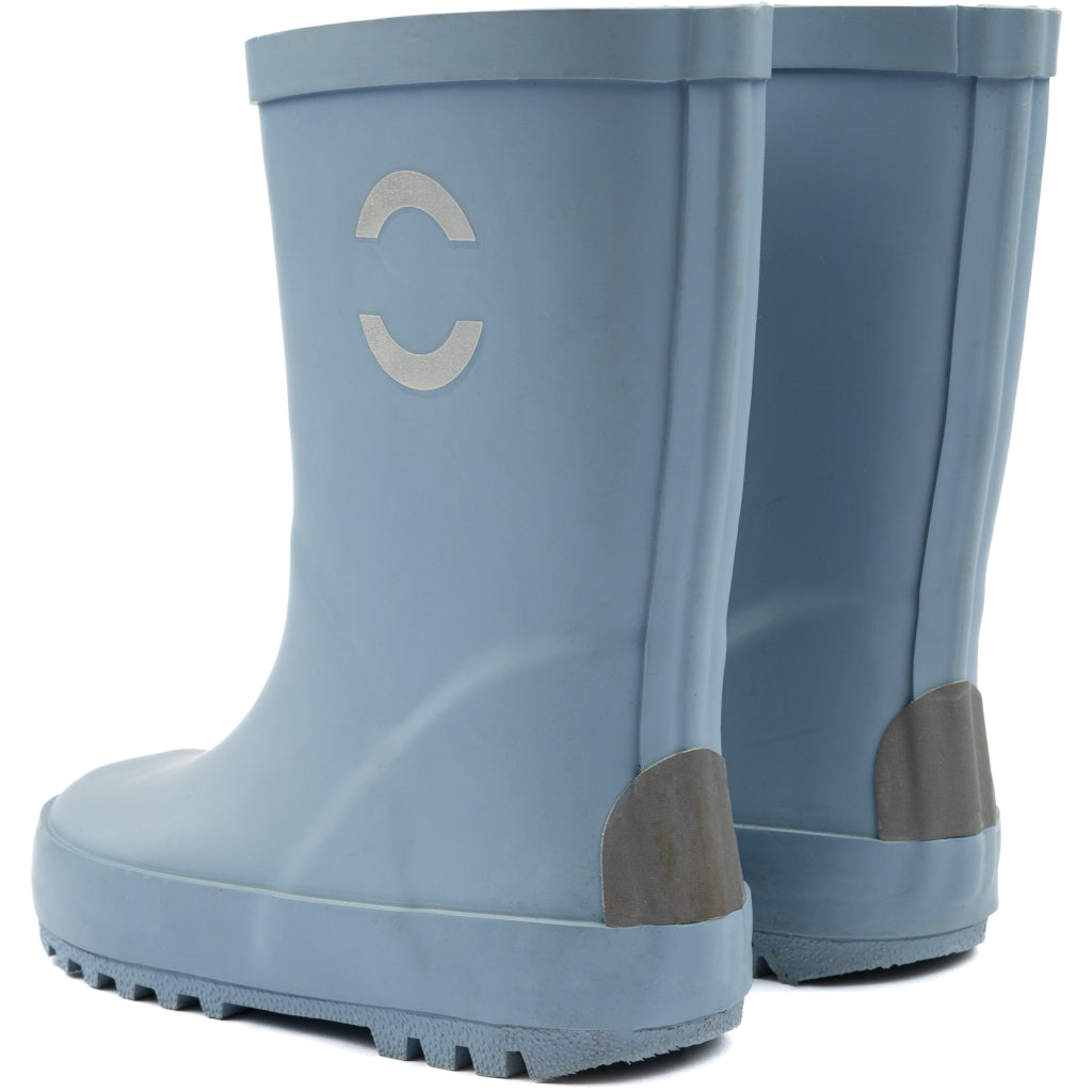 Mikk-Line Gummistøvler Ensfarvet Rubber Boots Faded Denim