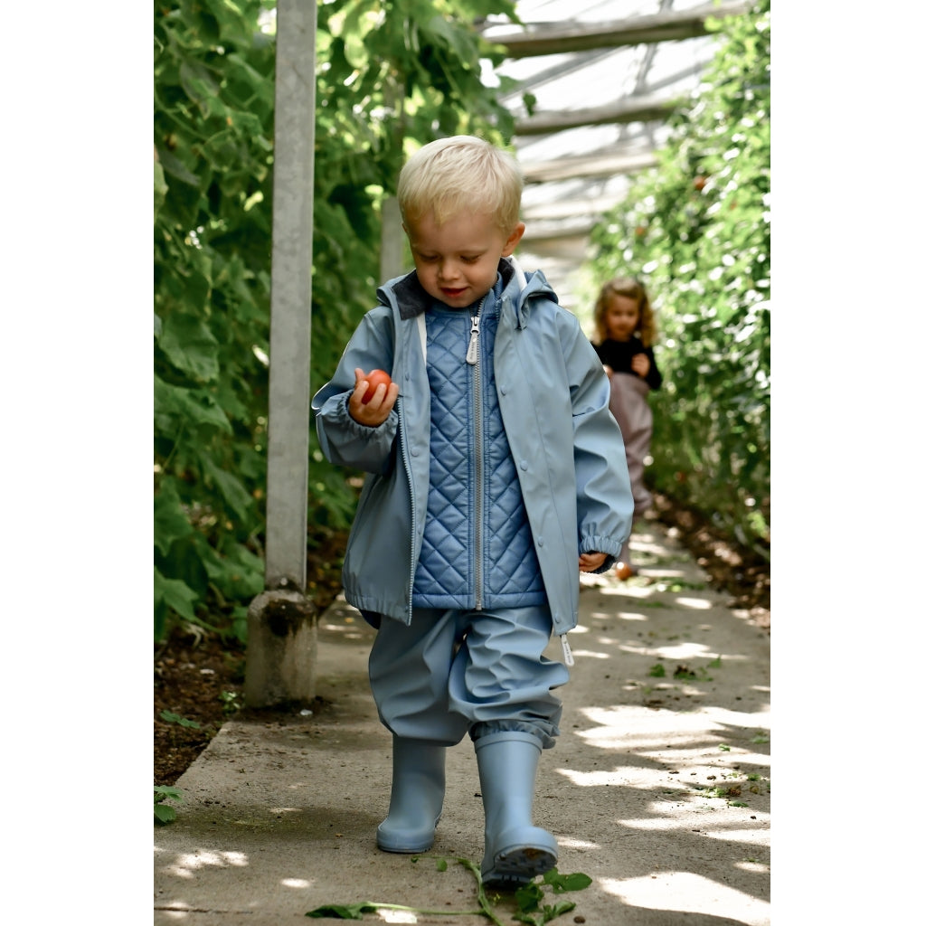 Mikk-Line Gummistøvler Ensfarvet Rubber Boots Faded Denim