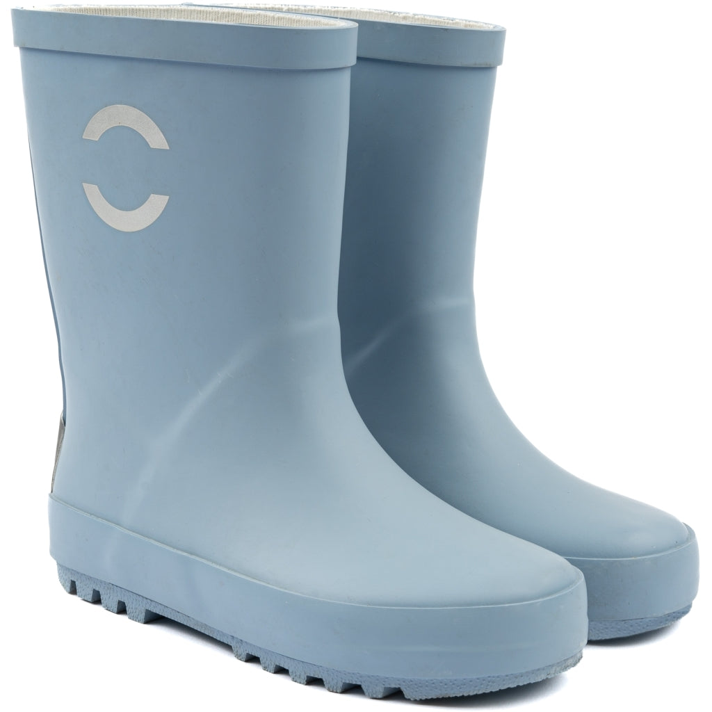 Mikk-Line Gummistøvler Ensfarvet Rubber Boots Faded Denim