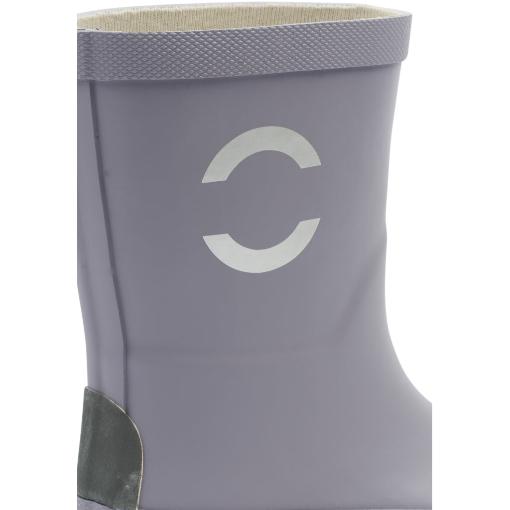 Mikk-Line Gummistøvler Ensfarvet Rubber Boots Lavender Gray