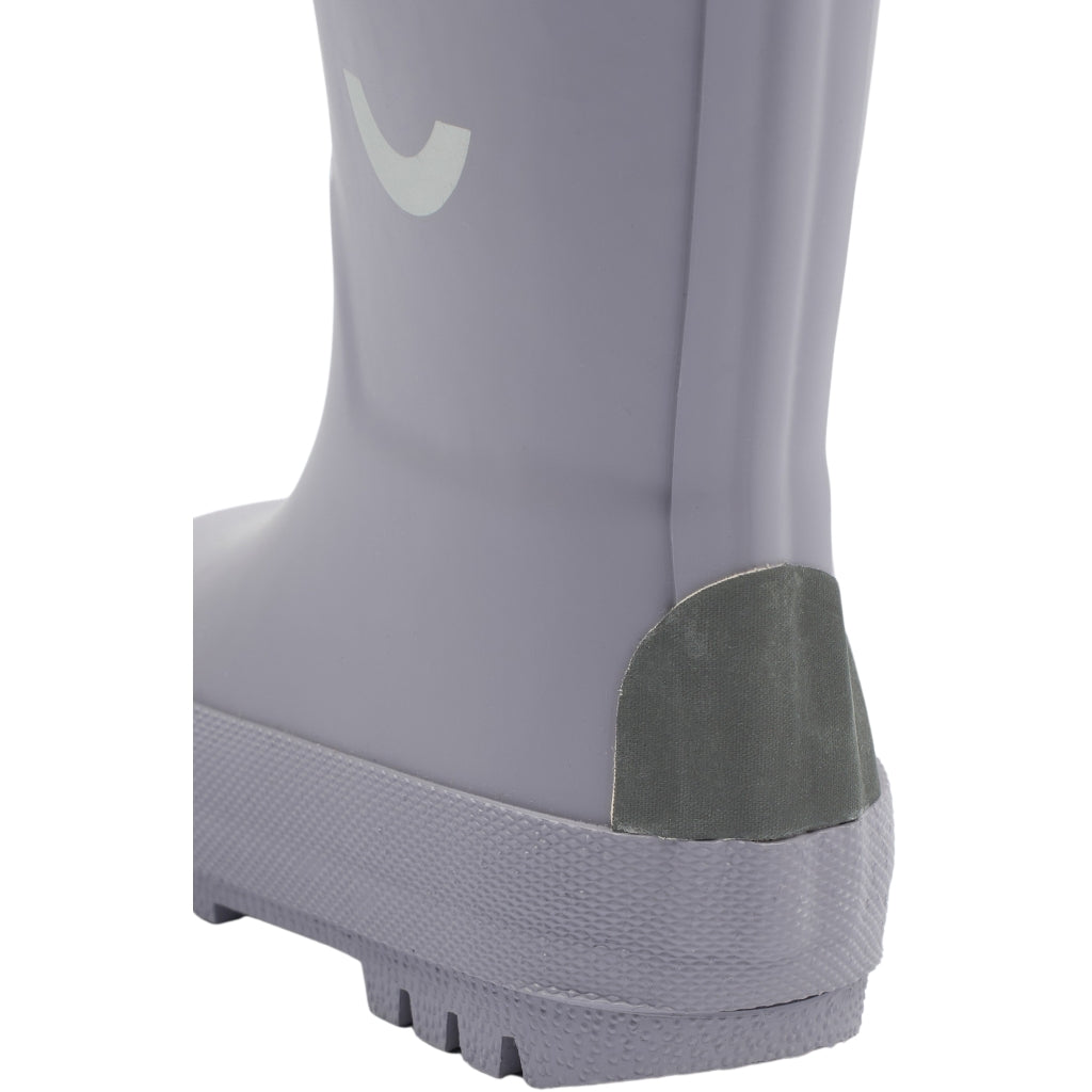 Mikk-Line Gummistøvler Ensfarvet Rubber Boots Lavender Gray