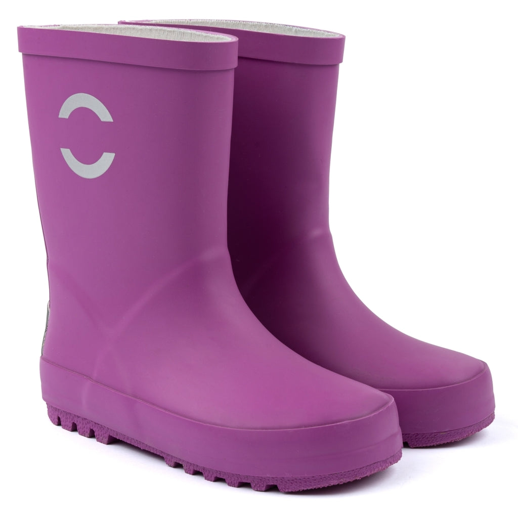 Mikk-Line Gummistøvler Ensfarvet Rubber Boots Purple Cactus Flower