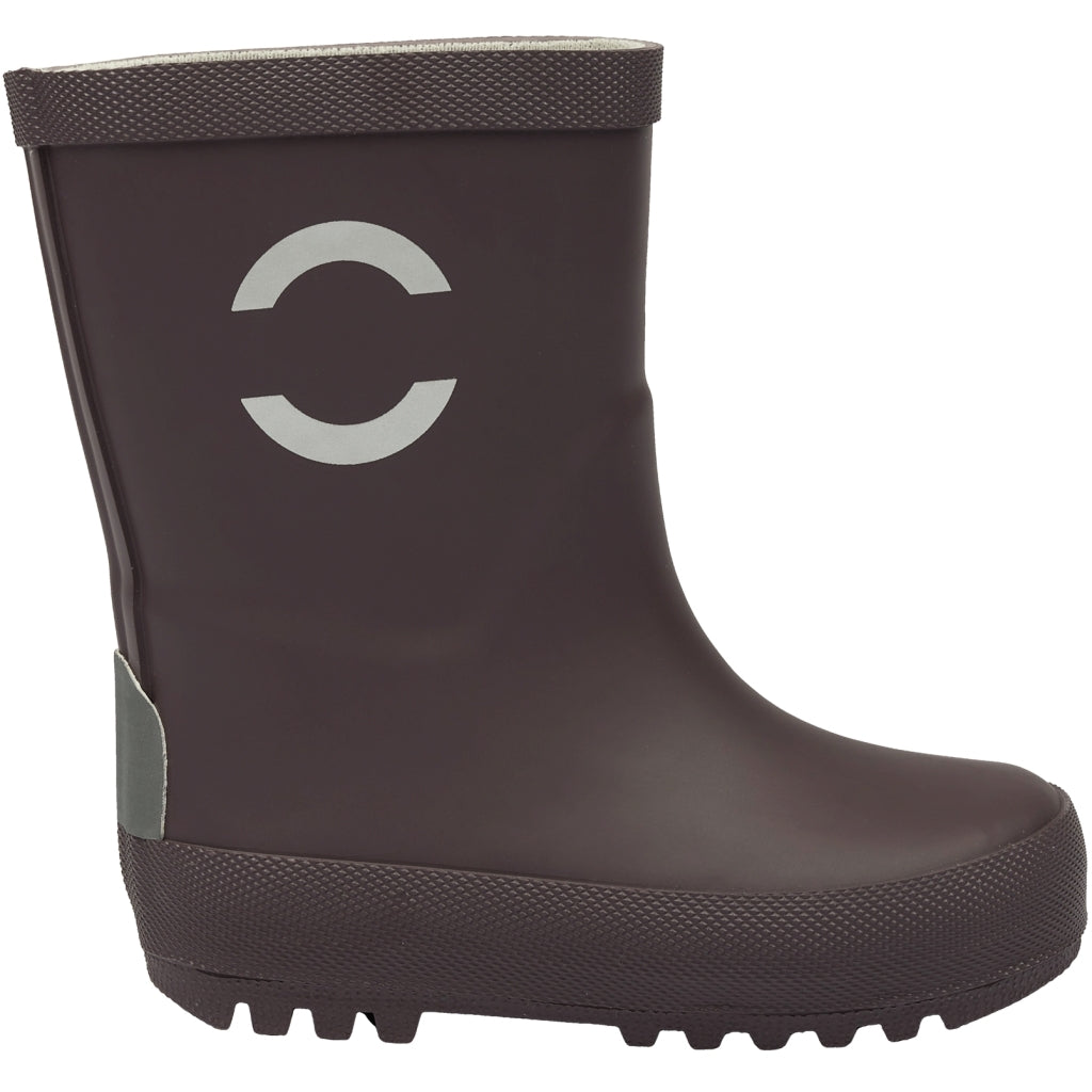 Mikk-Line Gummistøvler Ensfarvet Rubber Boots Raisin