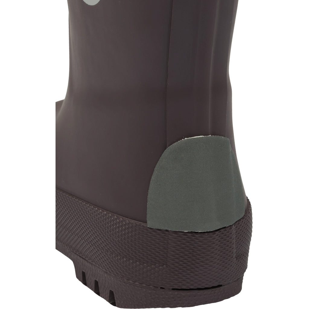 Mikk-Line Gummistøvler Ensfarvet Rubber Boots Raisin