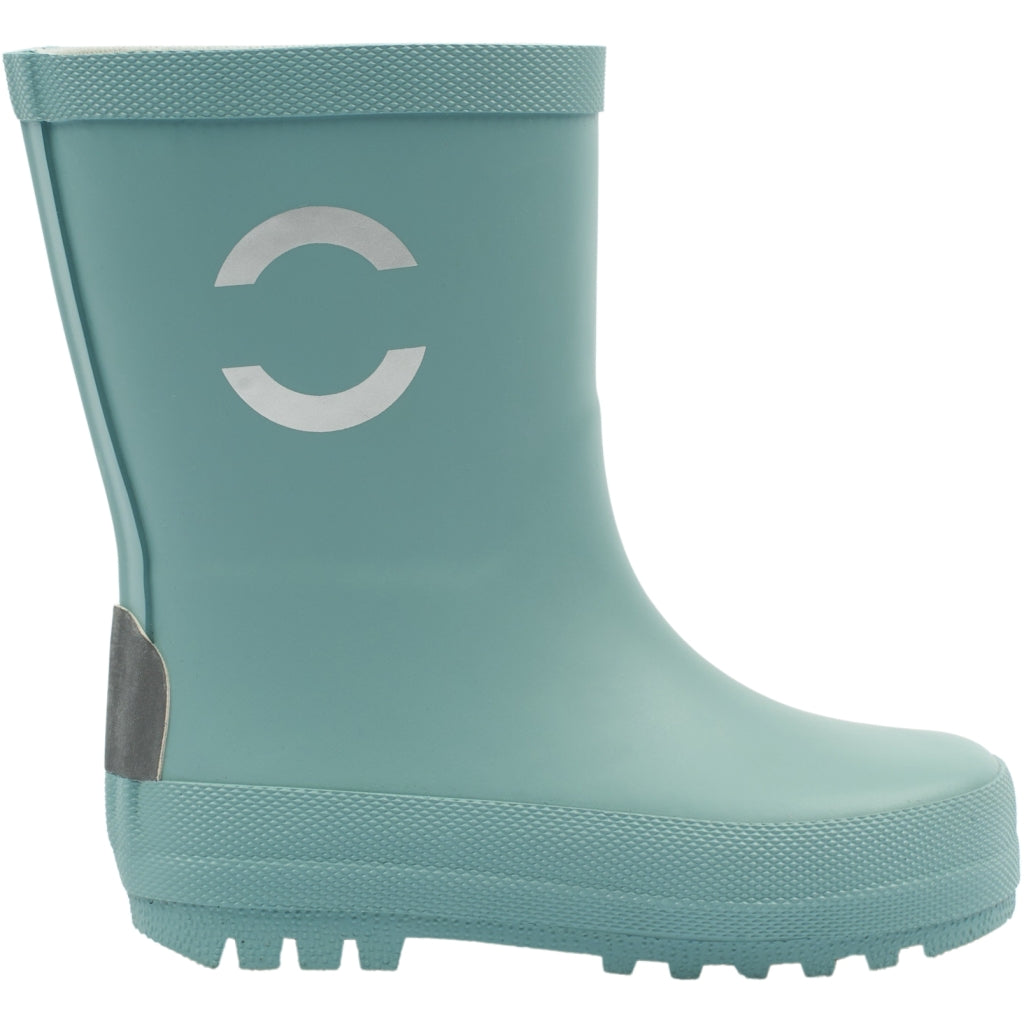 Mikk-Line Gummistøvler Ensfarvet Rubber Boots Stone Blue