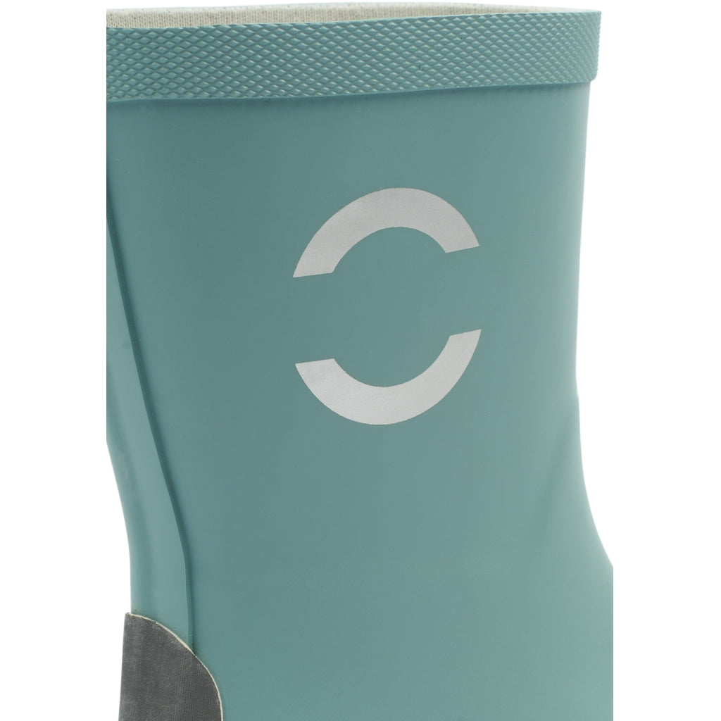 Mikk-Line Gummistøvler Ensfarvet Rubber Boots Stone Blue