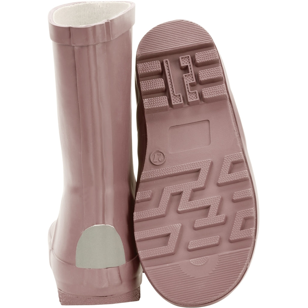 Mikk-Line Gummistøvler Ensfarvet Rubber Boots Adobe Rose