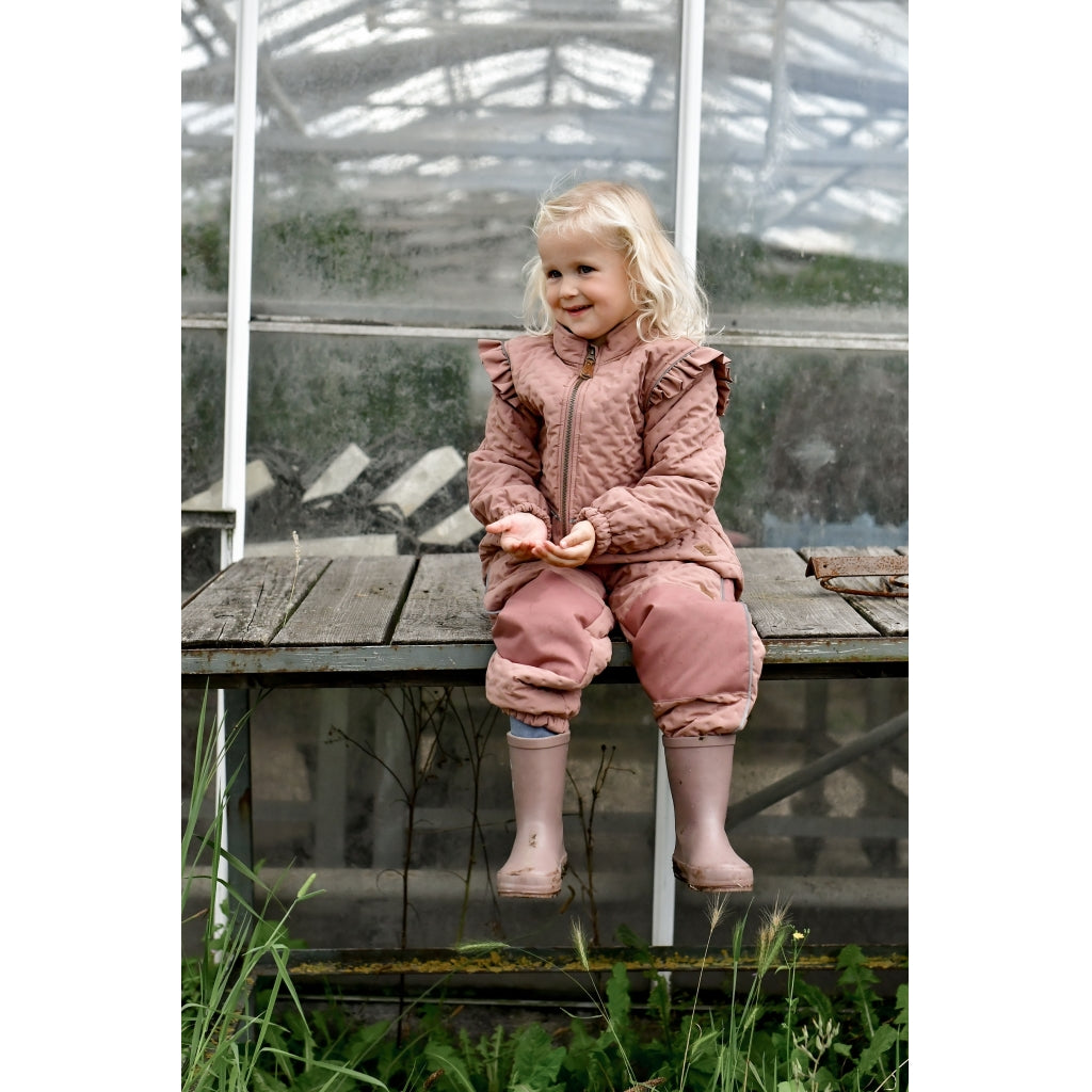 Mikk-Line Gummistøvler Ensfarvet Rubber Boots Adobe Rose