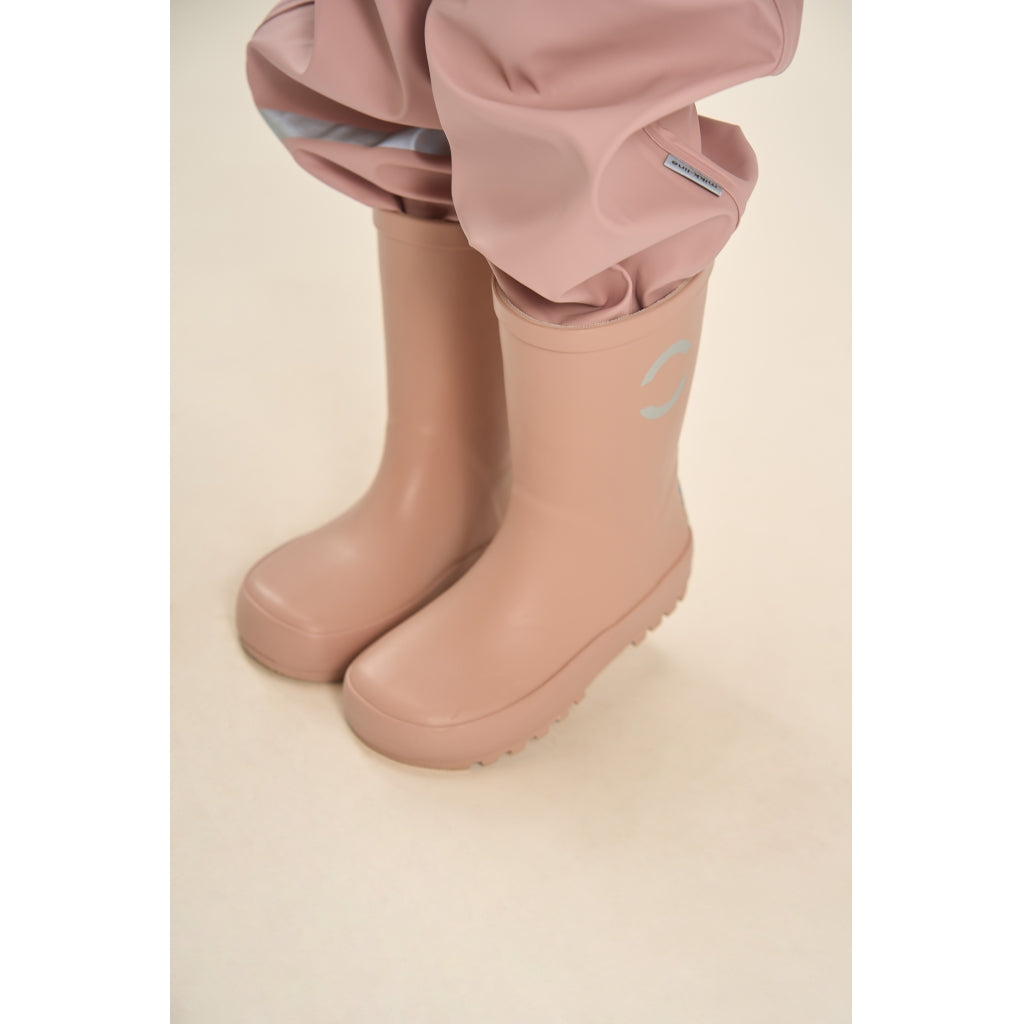 Mikk-Line Gummistøvler Ensfarvet Rubber Boots Adobe Rose