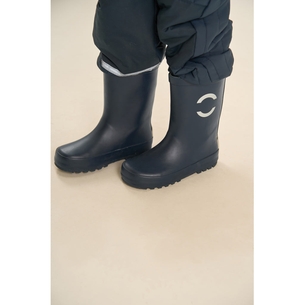 Mikk-Line Gummistøvler Ensfarvet Rubber Boots Black