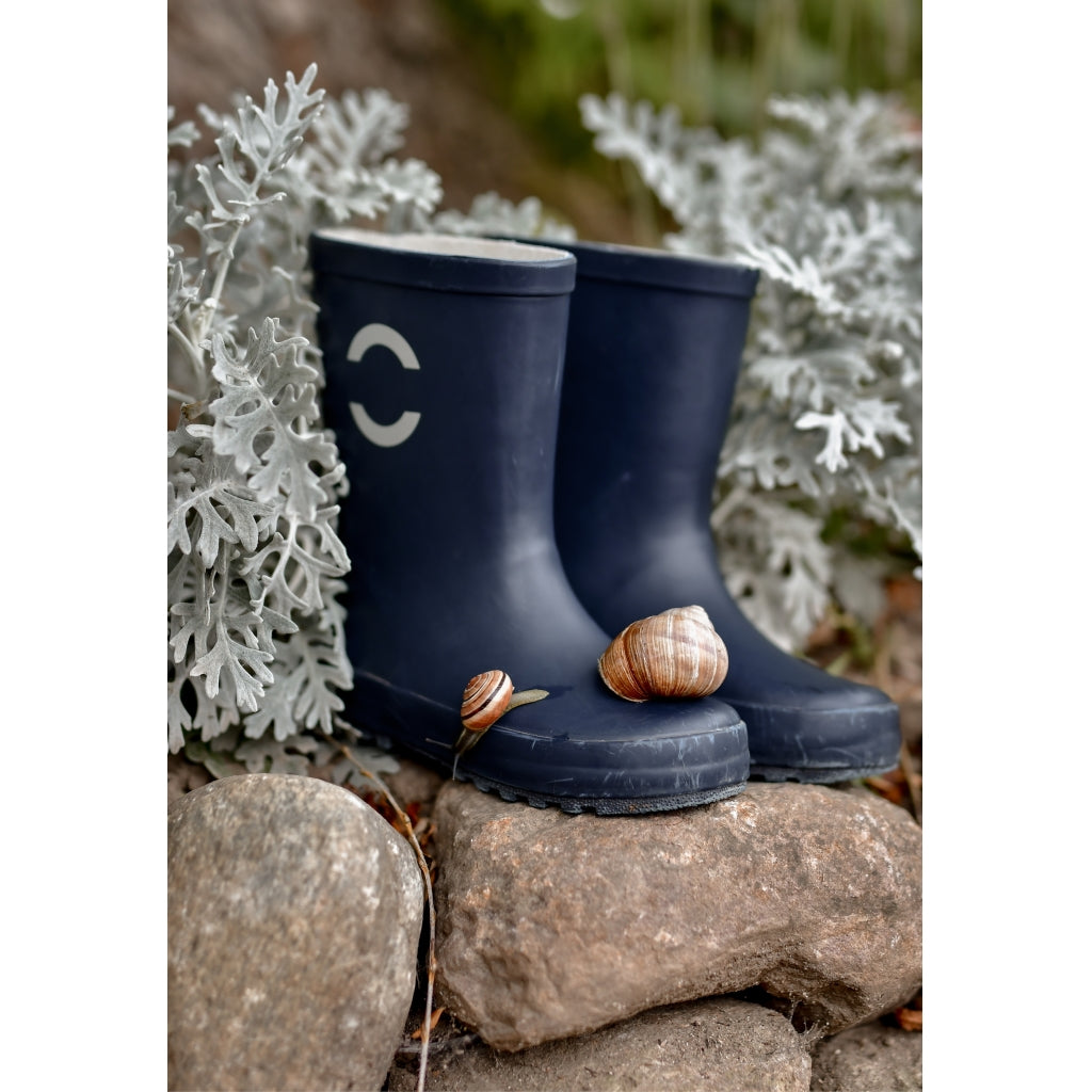 Mikk-Line Gummistøvler Ensfarvet Rubber Boots Blue Nights