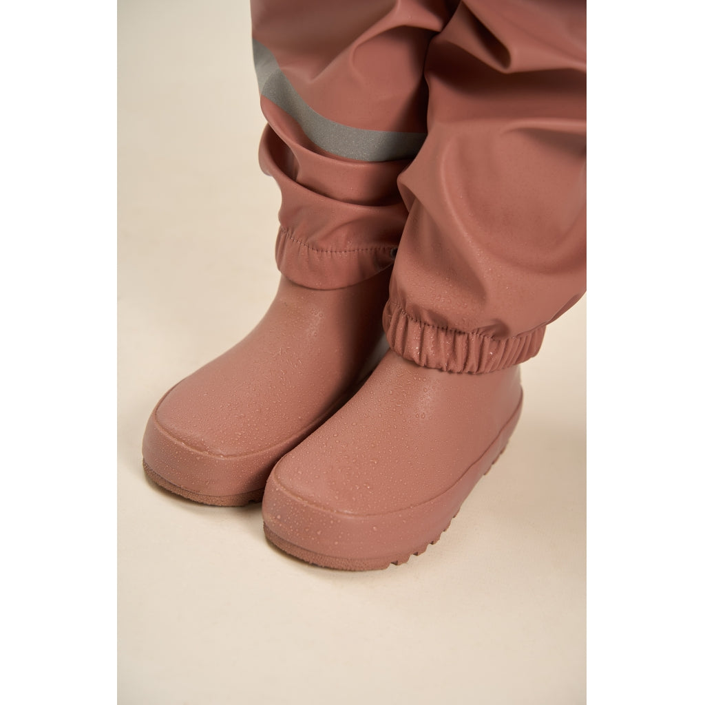 Mikk-Line Gummistøvler Ensfarvet Rubber Boots Burlwood