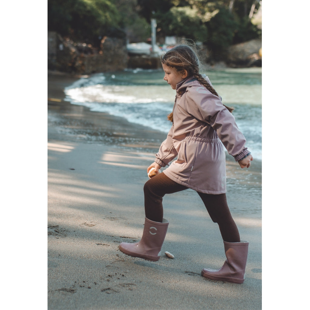 Mikk-Line Gummistøvler Ensfarvet Rubber Boots Burlwood