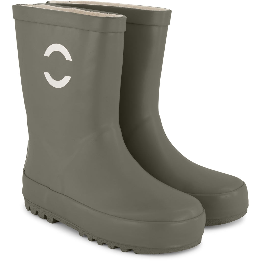 Mikk-Line Gummistøvler Ensfarvet Rubber Boots Dusty Olive