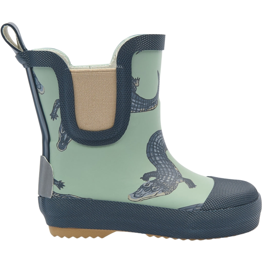 Mikk-Line Gummistøvler Korte (Mønstret) Rubber Boots Croco AOP