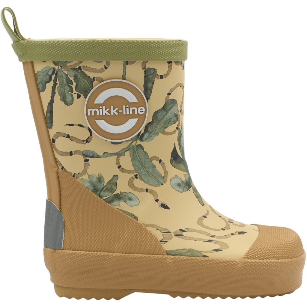 Mikk-Line Gummistøvler (Mønstret) Rubber Boots Gray green
