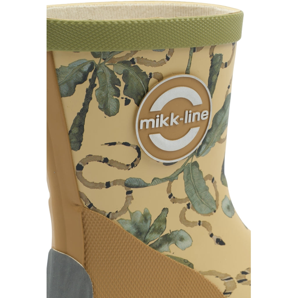 Mikk-Line Gummistøvler (Mønstret) Rubber Boots Gray green