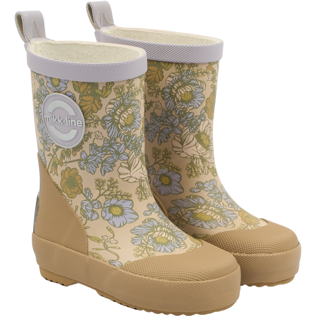 Mikk-Line Gummistøvler (Mønstret) Rubber Boots Kelp
