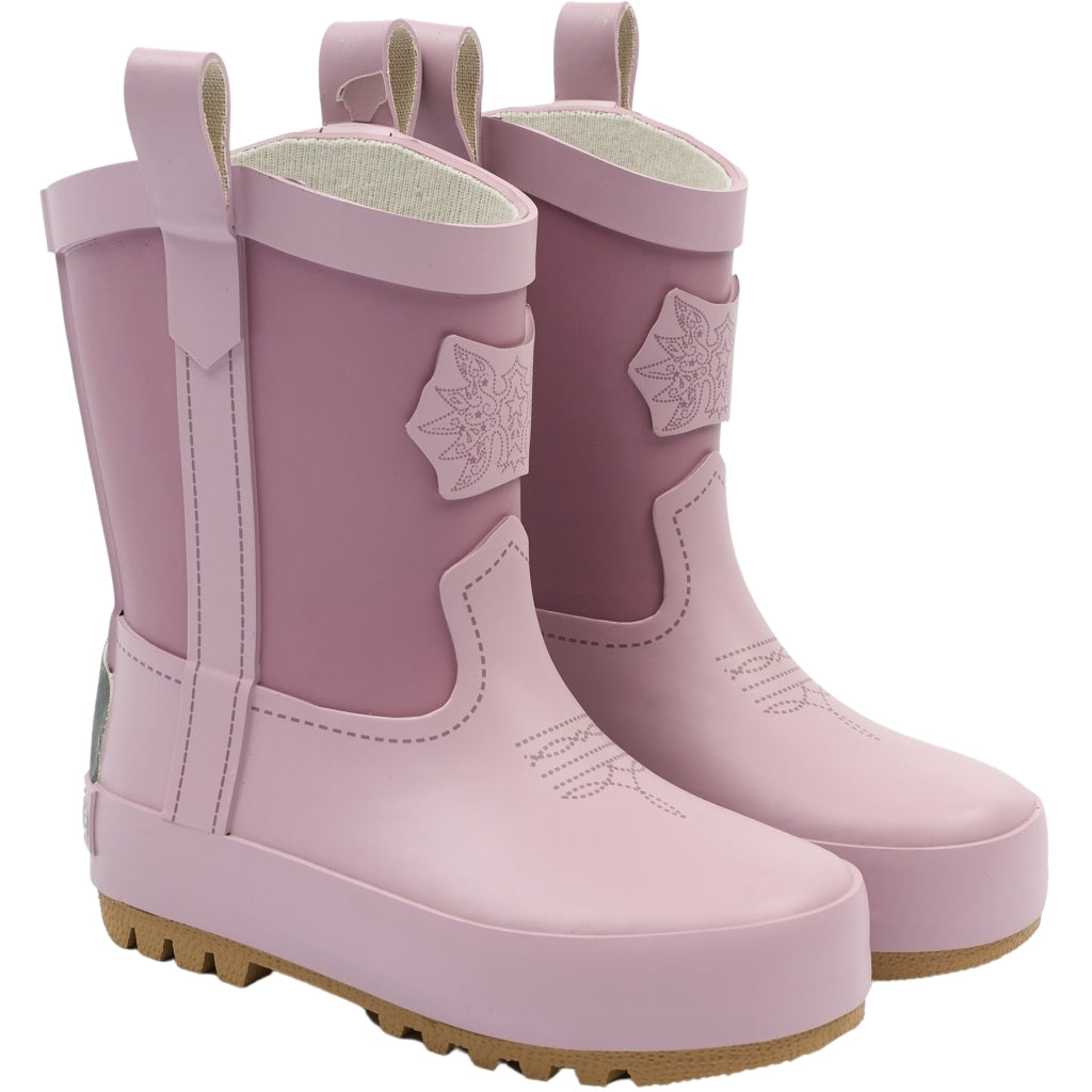 Mikk-Line Gummistøvler (Mønstret) Rubber Boots Mauve Shadows
