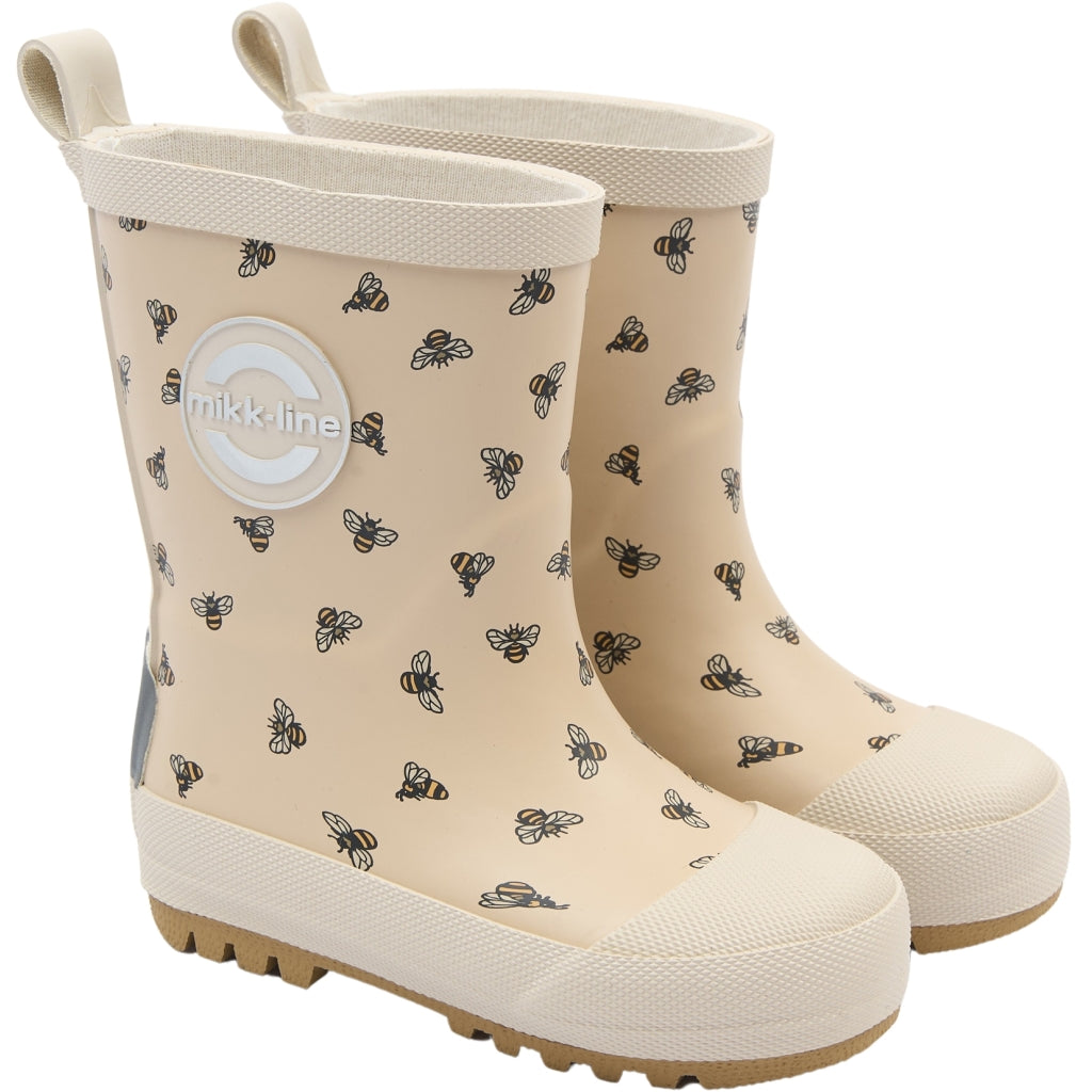 Mikk-Line Gummistøvler (Mønstret) Rubber Boots Bumble Bee AOP