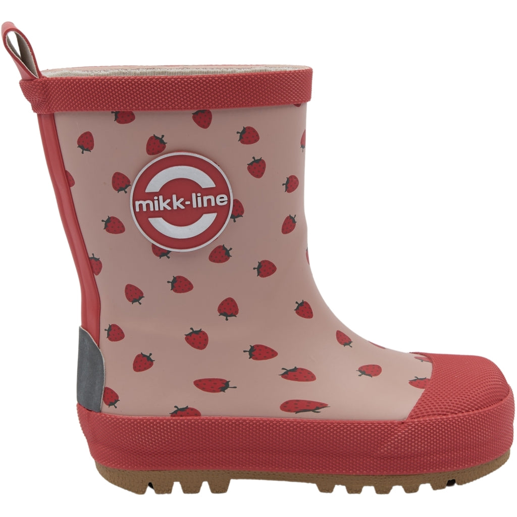 Mikk-Line Gummistøvler (Mønstret) Rubber Boots Strawberry AOP