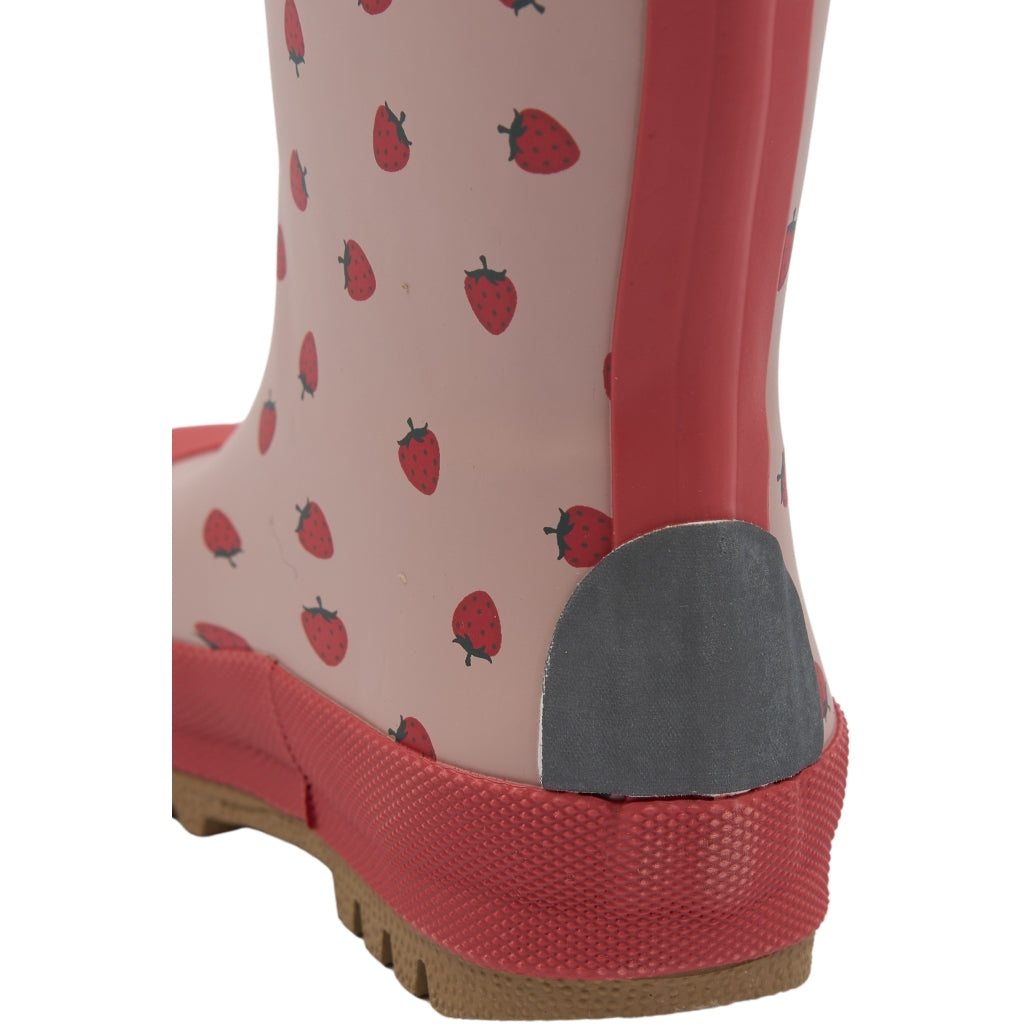 Mikk-Line Gummistøvler (Mønstret) Rubber Boots Strawberry AOP