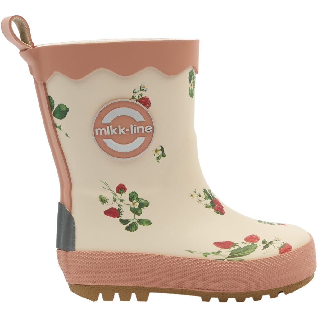 Mikk-Line Gummistøvler (Mønstret) Rubber Boots Strawberry AOP