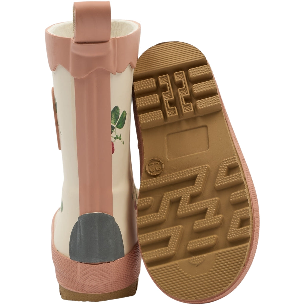 Mikk-Line Gummistøvler (Mønstret) Rubber Boots Strawberry AOP