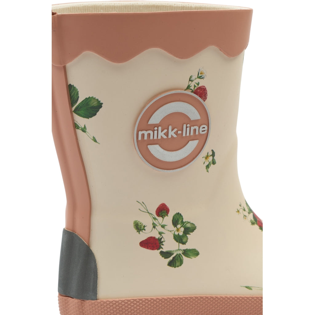 Mikk-Line Gummistøvler (Mønstret) Rubber Boots Strawberry AOP