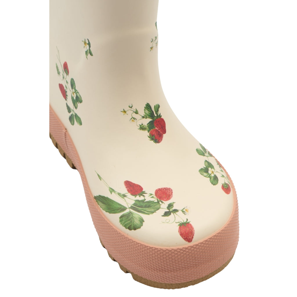Mikk-Line Gummistøvler (Mønstret) Rubber Boots Strawberry AOP