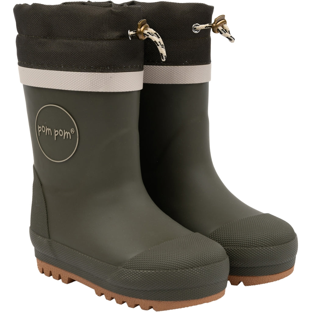 POM POM Gummistøvler Thermo Rubber Boots Hunter Green