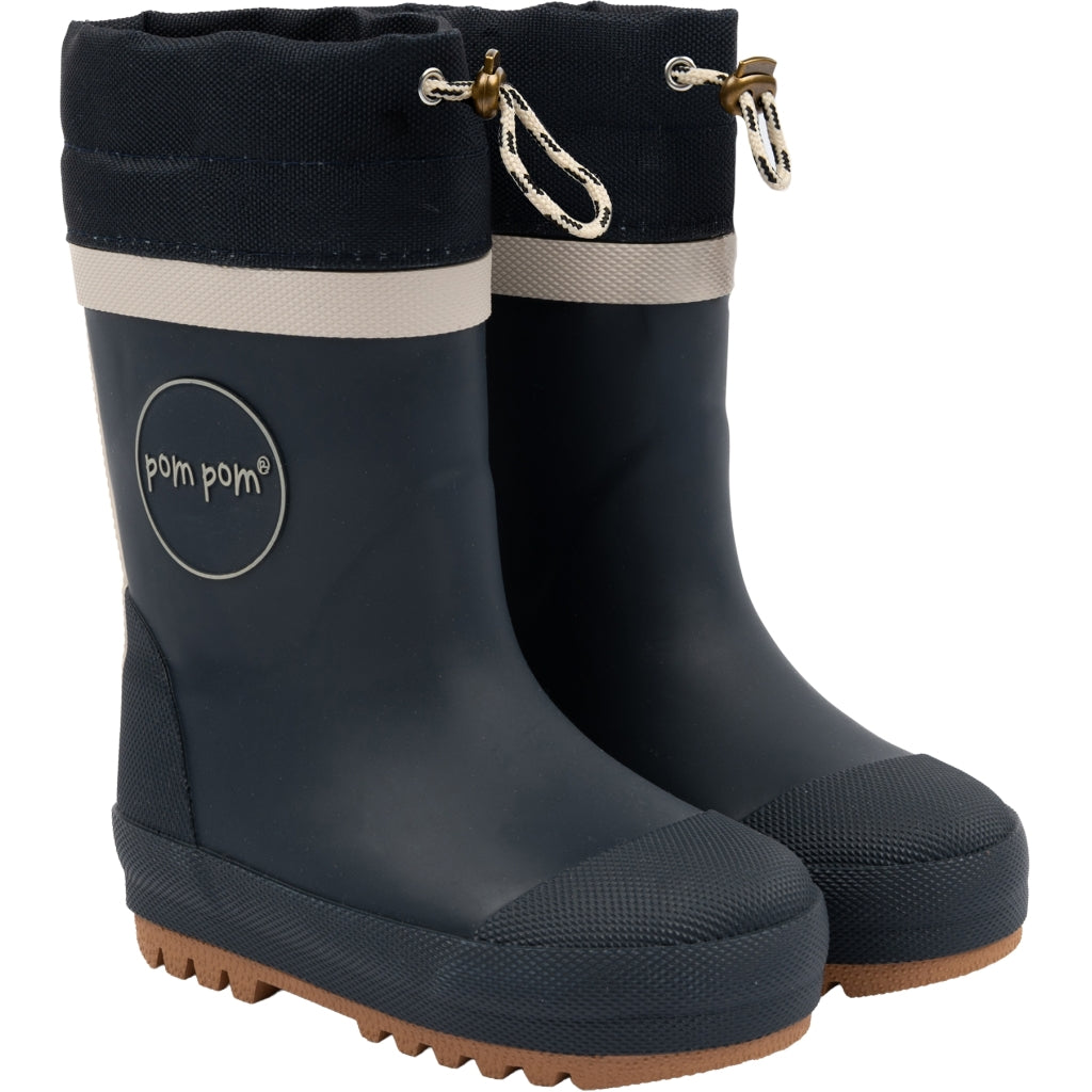 POM POM Gummistøvler Thermo Rubber Boots Navy