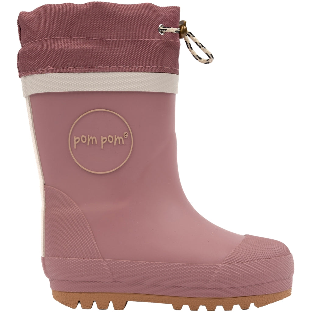 POM POM Gummistøvler Thermo Rubber Boots Withered Rose