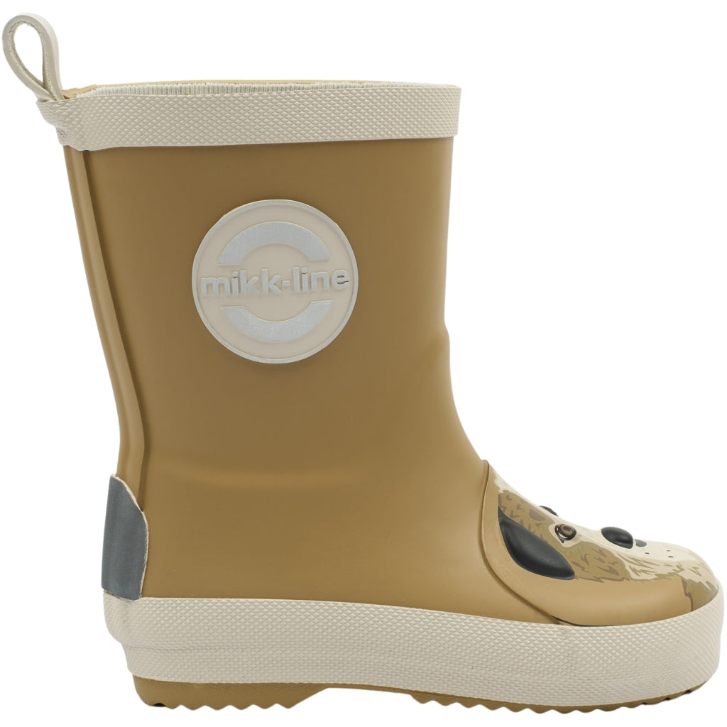Mikk-Line Gummistøvler m./ 3D Lemur Rubber Boots Dijon