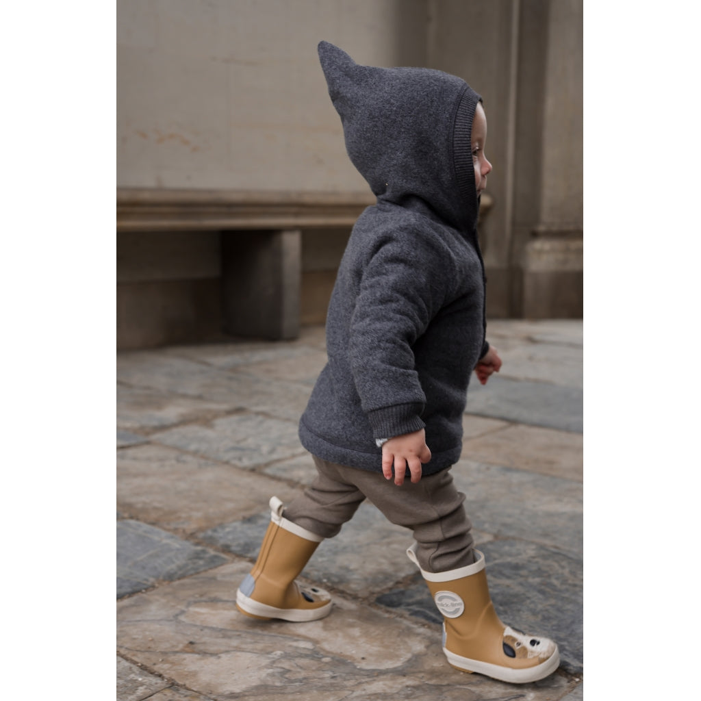 Mikk-Line Gummistøvler m./ 3D Lemur Rubber Boots Dijon