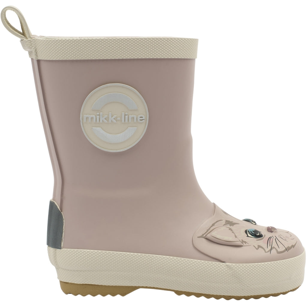 Mikk-Line Gummistøvler m./ 3D Rød Panda Rubber Boots Bark