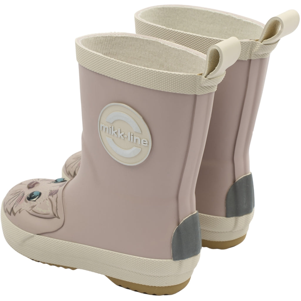 Mikk-Line Gummistøvler m./ 3D Rød Panda Rubber Boots Bark